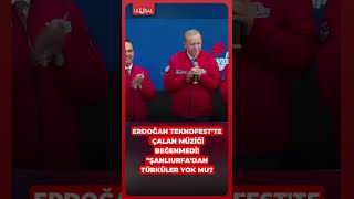 Erdoğan Teknofestte Çalan Müziği Beğenmedi 