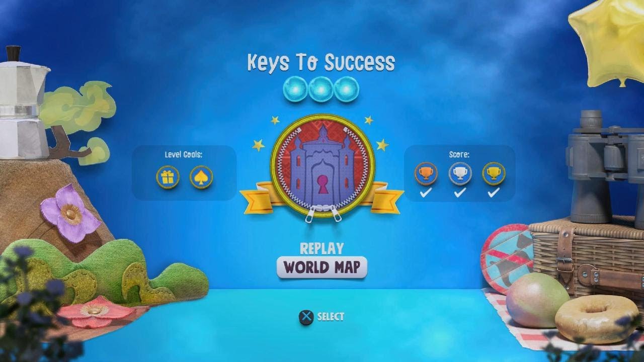 Sackboy: A Big Adventure - The Soaring Summit // Keys to Success // Walkthrough