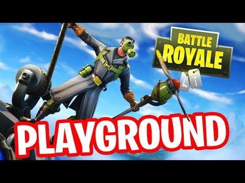 FORTNITE PLAYGROUND !! ft. Aziz | Stream Playback 10-7-2018