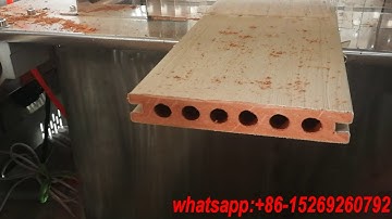 Co-extrusion PE WPC Decking Making Machine/PE WPC CO-extrusion profile making machine