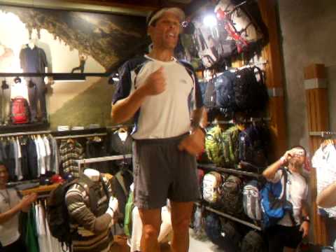 Dean Karnazes correndo 24 horas no Brasil - Comemorao