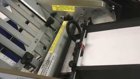 Baum 714XLT Right Angle Folder For Sale By ZAR Corp