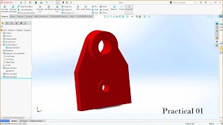 SolidWorks Tutorial for beginners Exercise