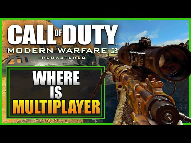 Call Of Duty: Modern Warfare 2 Remastered multiplayer mod in