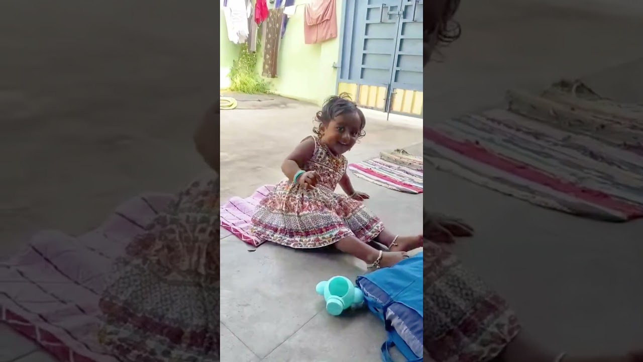 My Little Baby Selling Vegetables | Super Cute