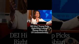 Trump Picks RightWing Lesbian Tammy Bruce for UN Ambassadorship #lgbtq #pride #inclusion #gay #queer
