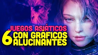 6 JUEGOS con GRÁFICOS DE INFARTO que VIENEN de ASIA para PC, CONSOLAS, iOS y ANDROID