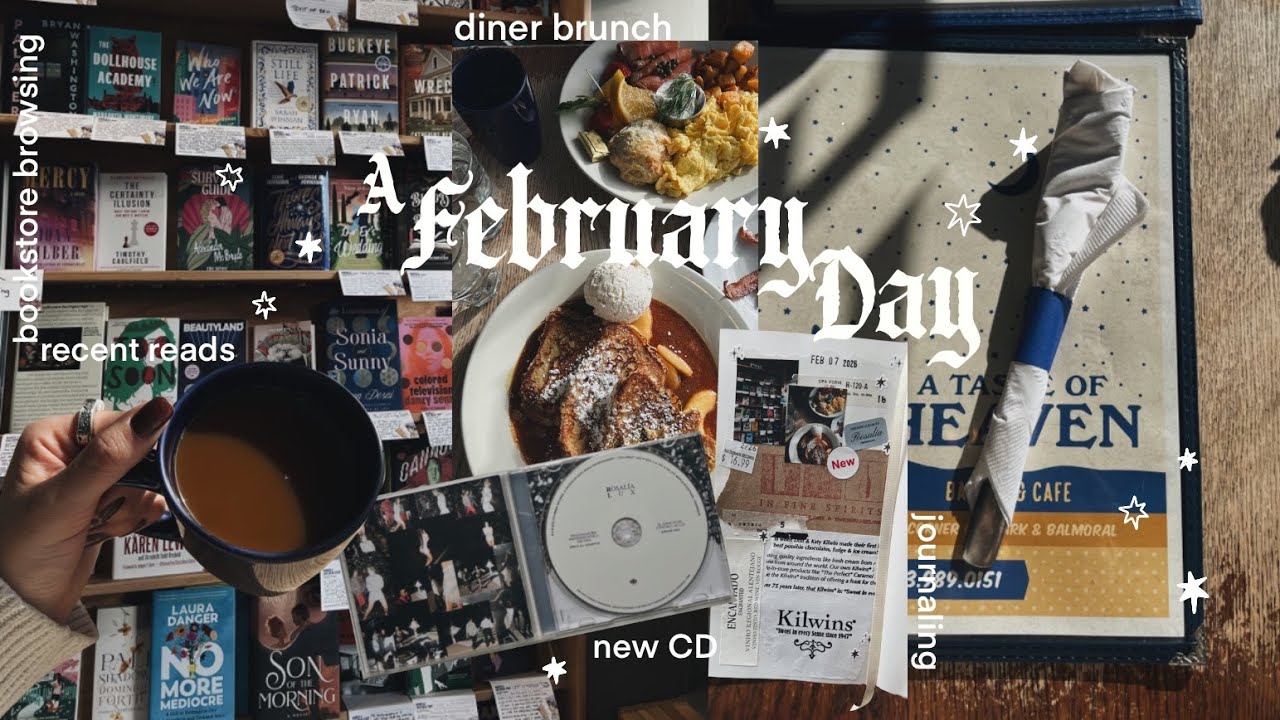 brunch with mom, book shops, journaling, recent reads ➤004