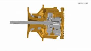 D9 Track Type Tractor Final Drive System Operation