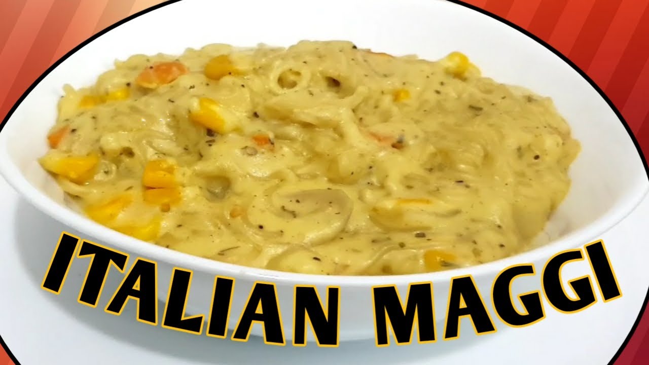 Uma's kitchen Italian white sauce maggi, recipe tasty, उमा किचन इटालियन