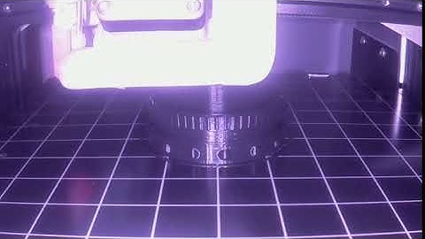 3D Print Timelapse - Print In Place Iris Box