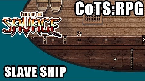 Slaver ship interior - Code of The Savage RPG