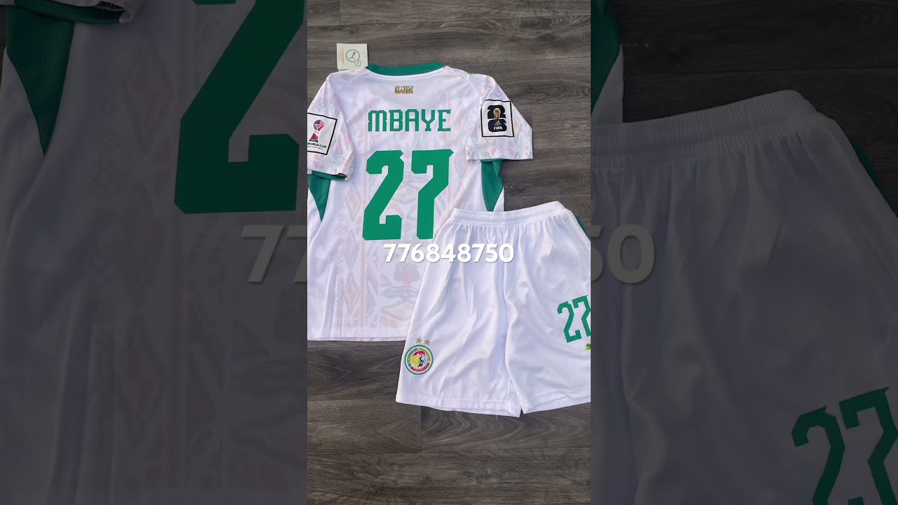 Maillots Sénégal Coupe Du Monde Pour Enfants