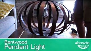 How to Make a Bentwood Pendant Light