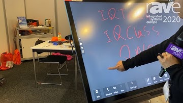 ISE 2020: Returnstar Interactive Technology Group Co., Ltd. Demos iQ Touch Collaboration Board