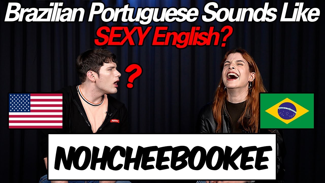 Brazil VS USAㅣBrazilian Portuguese Sounds Like Sexy English?