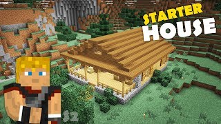 Building a Minecraft Survival Base | S2 Ep. 2 | STARTER Survival HOUSE!