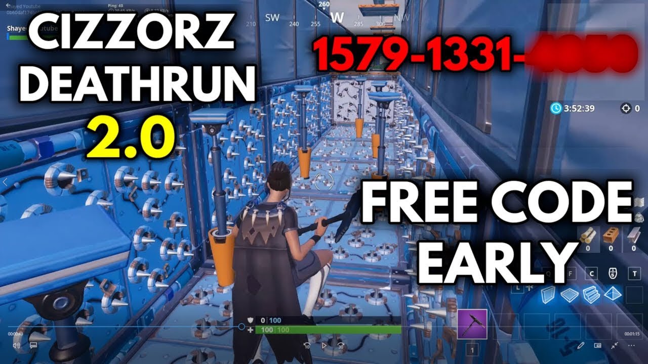 *New* leaked code For cizzorz Deathrun v2 - YouTube