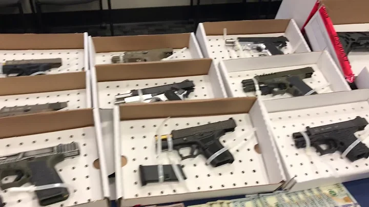 VIDEO: Police seize 28 illegal guns from Cambridge man’s home
