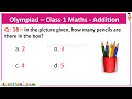 Class 1 Math OlympiadAddition | Math Addition for Grade 1 | quiz