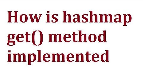How does get method of hashmap works | implementation of hashmap get method