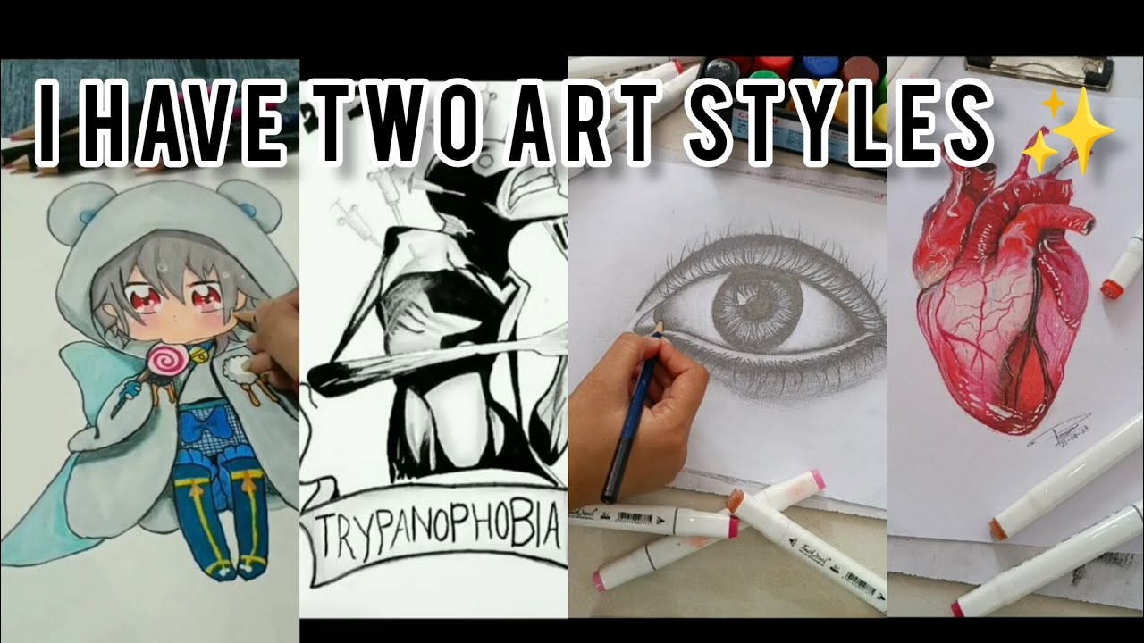 I have two art styles four shorts YouTube