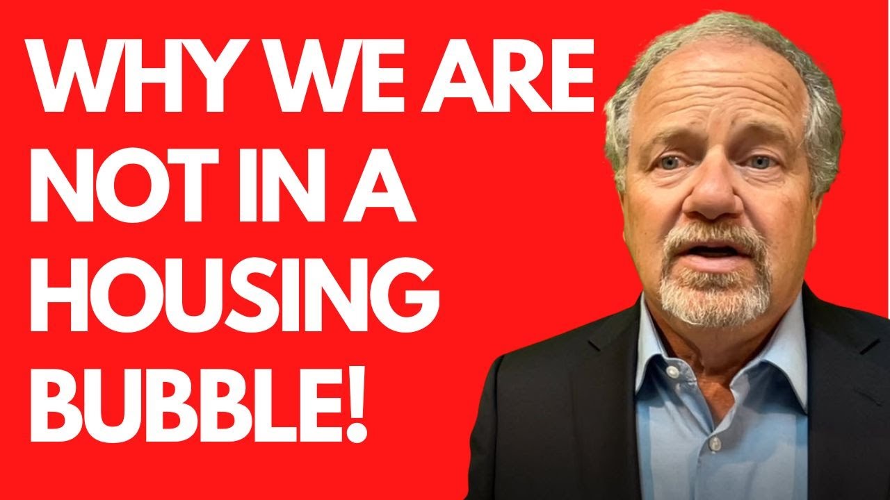 Why we are not in a housing bubble YouTube