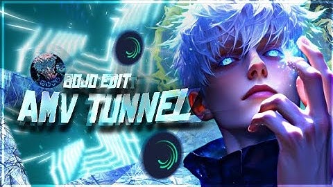 Make a Like edit  @GOJO "AMV TUNNEL" In Alight motion & Node video|| TUTORIAL (+preset)
