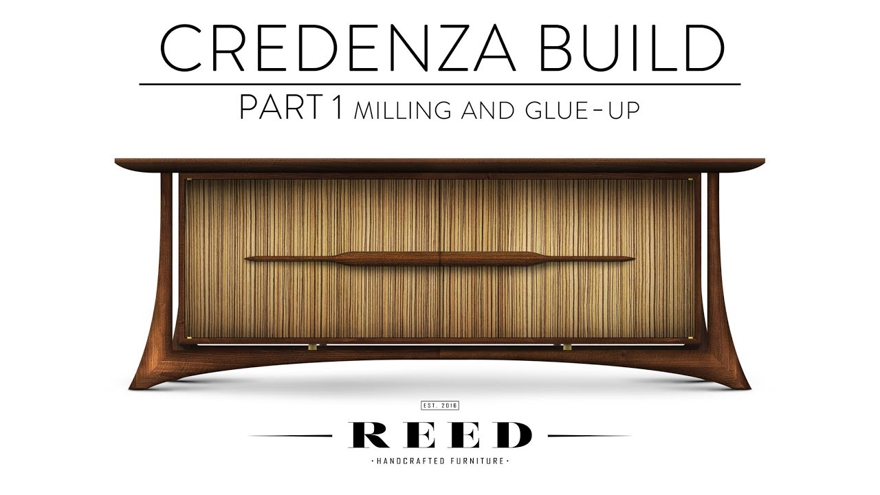 CREDENZA BUILD PART 1 YouTube