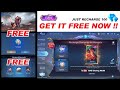 Recharge 100 diamonds to get free epic skin and free emote now   mobile legends best event