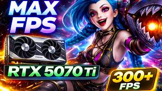 Can RTX 5070 Ti Max Out League of Legends? | 2K Ultra Benchmark + FPS Test