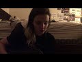 crying girl sings a mac miller song