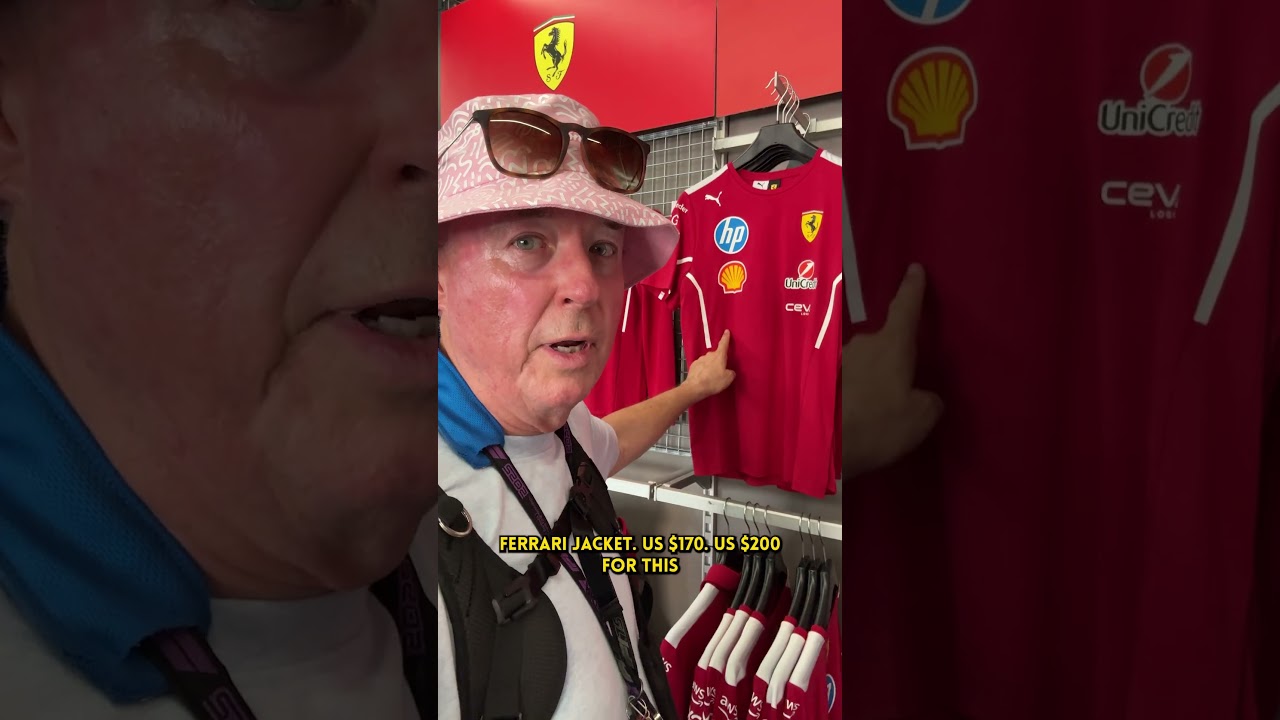 $400 FOR A JACKET!? Merch Prices at the 2025 F1 Saudi Arabian GP