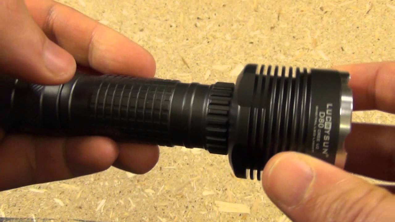 LuckySun D80, 1100 Lumen Flashlight ($20 at Gearbest.com)