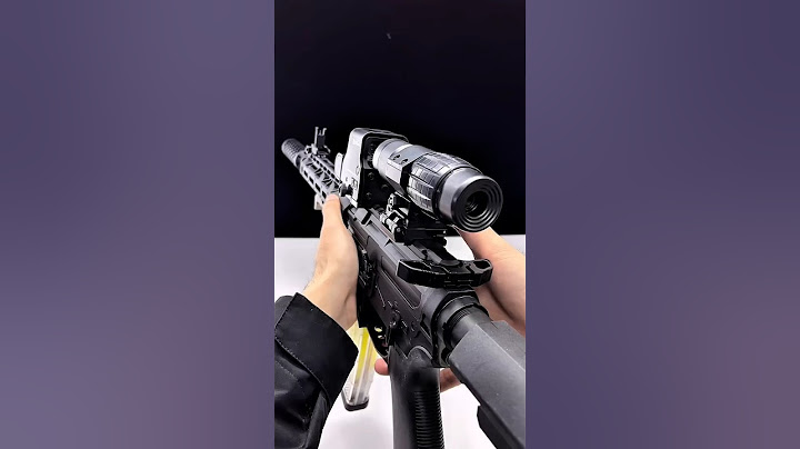BD556+smoke Silencer.who need this for Christmas?#toys#gelblasters#gelblasterguns#airsoft