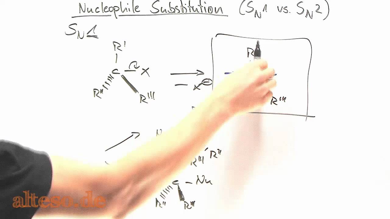 Sn1 Und Sn2 Reaktionen Nucleophile Substitution - Vergleich SN1 und SN2 - YouTube