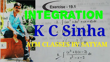 #K_C_Sinha #Class12 Maths #Integration full chapter (part1) Ex 19.1