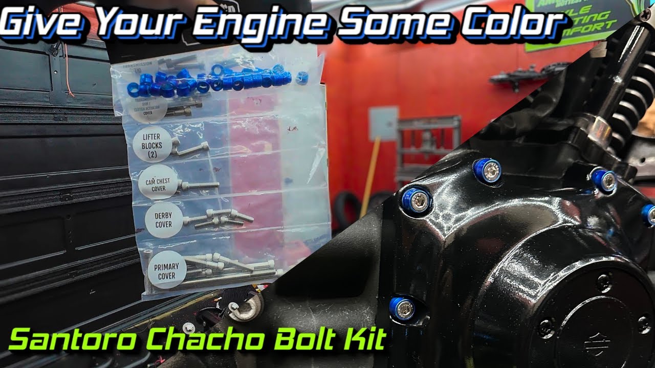 Chacho Kit Santoro Fabworks Chacho Bolt Kit Install! Giving My Street Glide Some ...