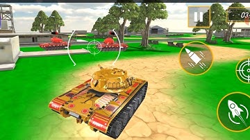 Army Bus Robot Transform Wars - Tanks Fighting Game - Gameplay#1