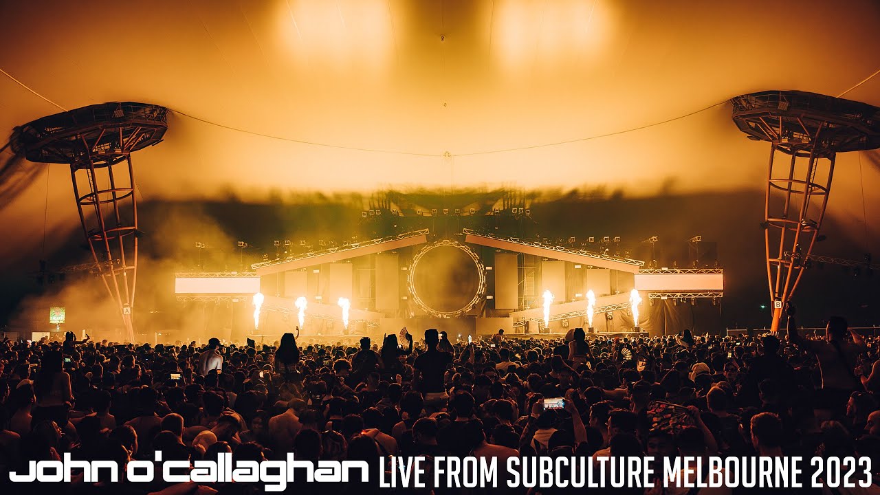 John O'Callaghan LIVE - Subculture Melbourne 2023