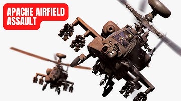DCS World | Player CPG & Pilot Assault An Airfield In The AH-64D In 4K 60FPS UHD #Apache
