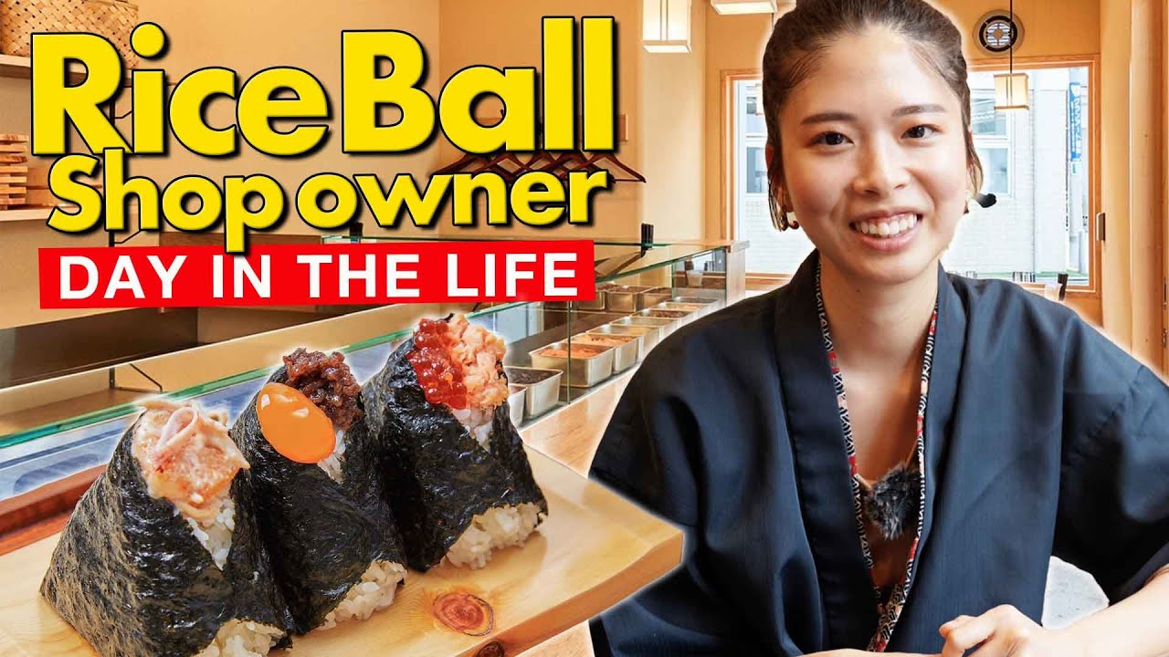 Day in the Life】27-year-old woman, Owner of Onigiri shop【Japan