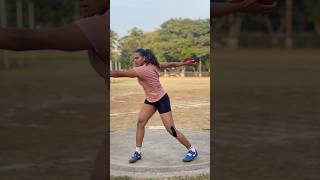 Discus technique throw #discthrow #viral #hardwork