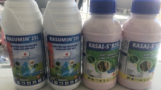 KASAI-S 92SC \& KASUMIN 2SL GOOD MANAGEMENT OF RICE BLASTS AND NEWEST BACTERIA. CONTACT: 0377878966