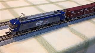Testing the laptop controlled model train layout