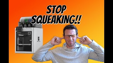 Fix that terrible squeak in your Bambu X1 or P1P