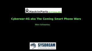 Winn SCHWARTAU   Cyberwar 4G