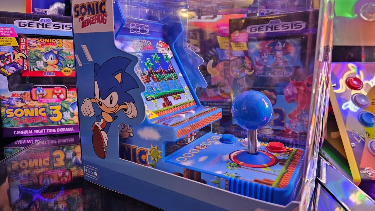 My Arcade joystick player, Sonic the Hedgehog 