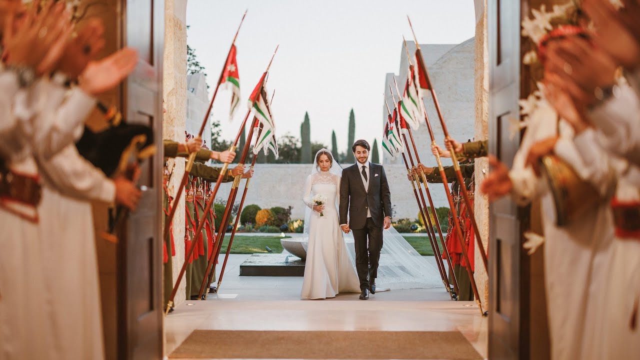 عقد قران وزفاف الأميرة إيمان على السيد جميل ترميوتس في بيت الأردن