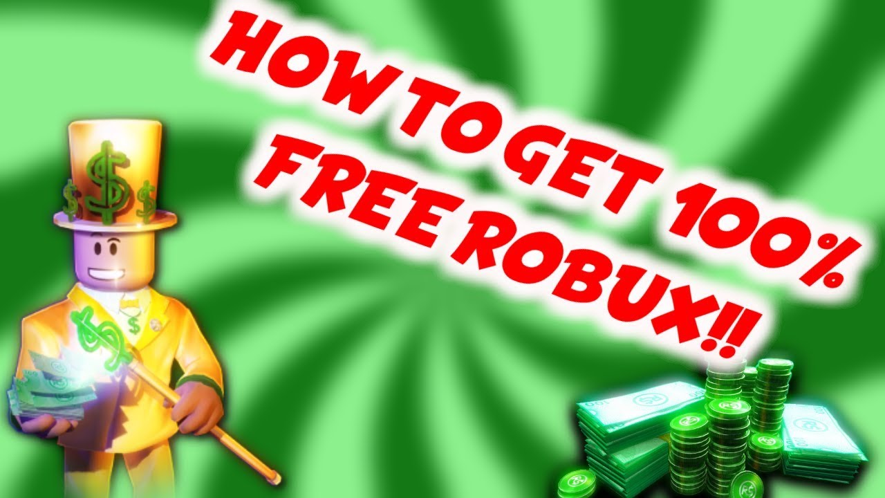 How To Get 100 Free Robux Fast 2018 Youtube - how to get 100 robux fast an free